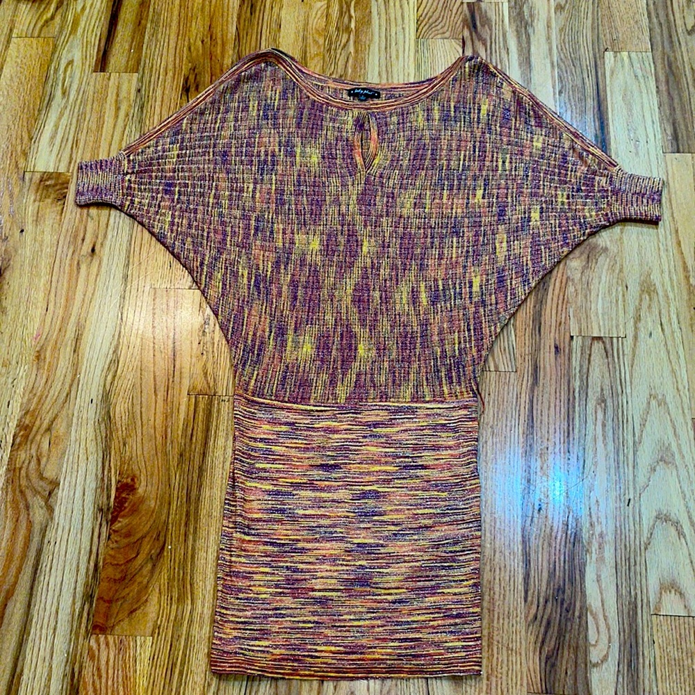 NEW baby Phat Y2K kimono sleeve Tunic sweater dress L - Picture 4 of 15